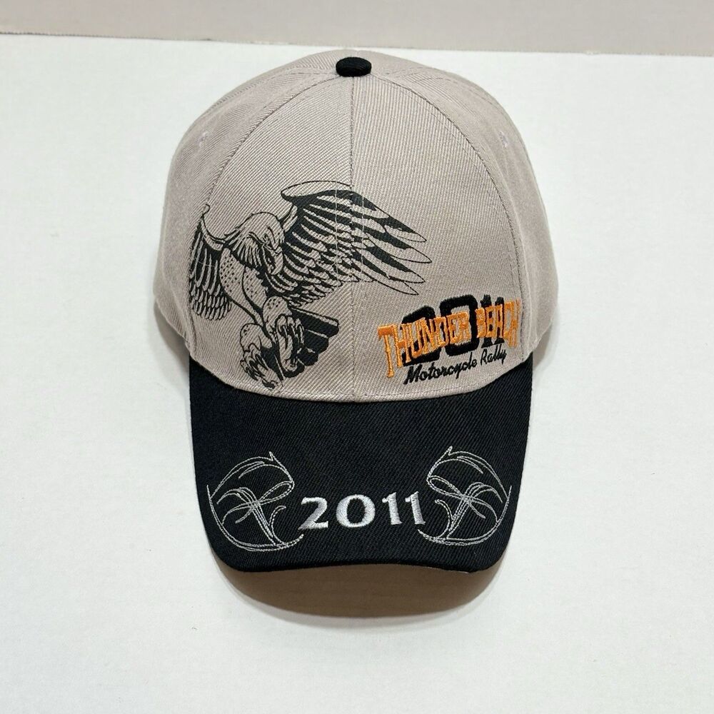 Thunder Beach Motorcycle Rally 2011 Hat Panama City Florida Biker Eagle Cap